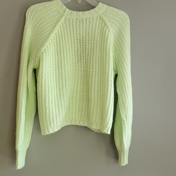 Wild Fable Bright Green Soft Sweater - Picture 6 of 7